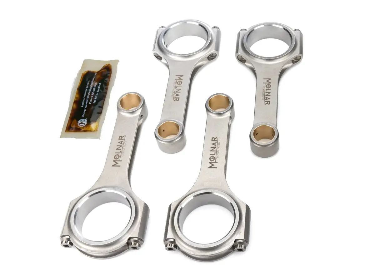 Molnar 5.906 Forged H-Beam Connecting Rod Set For Mitsubishi 4G63 Gen-2 1