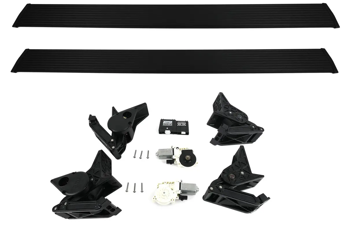 Amp Research 76254-01A Powerstep Running Boards For 2019 - 2022 Silverado 1