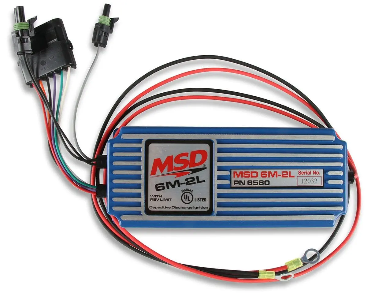 Msd 6560 Marine Ignition Control – 6M-2L Compatible, Waterproof 1