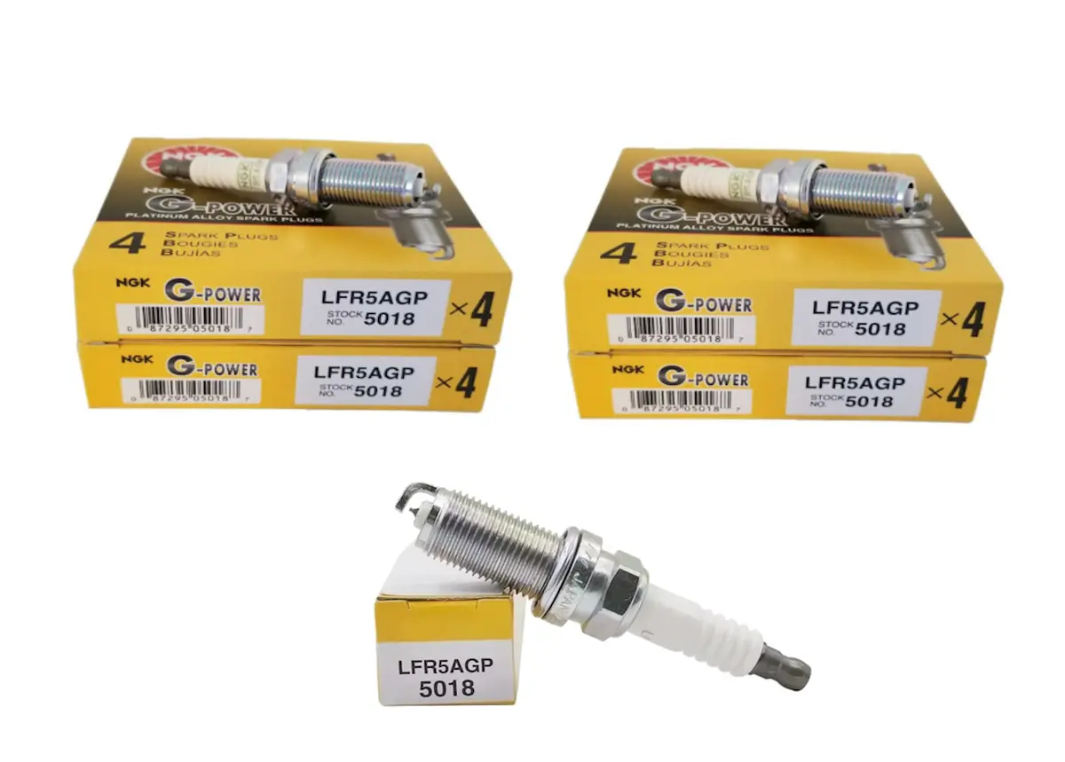 Ngk Lfr5agp 5018 Platinum Spark Plugs (Set Of 16) For 2009+ 5.7L 6.4L Hemi 1