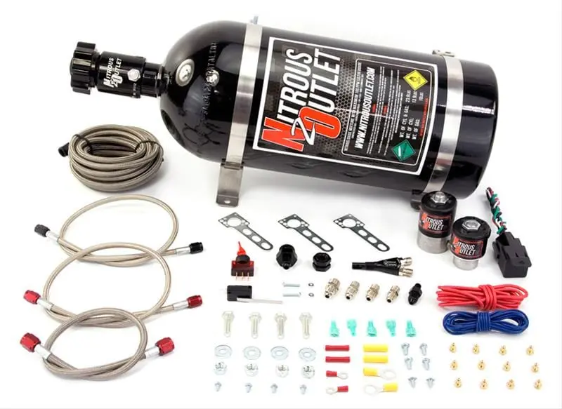 Nitrous Outlet Efi-Compatible Single-Nozzle Nitrous System (00-10010-00) 1