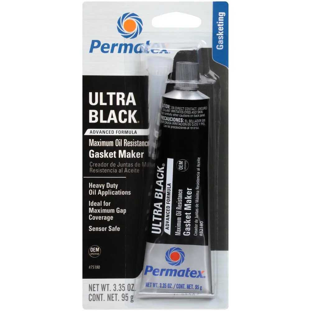 Permatex 82180 Ultra Black Maximum Oil Resistance Rtv Silicone Gasket Maker 1