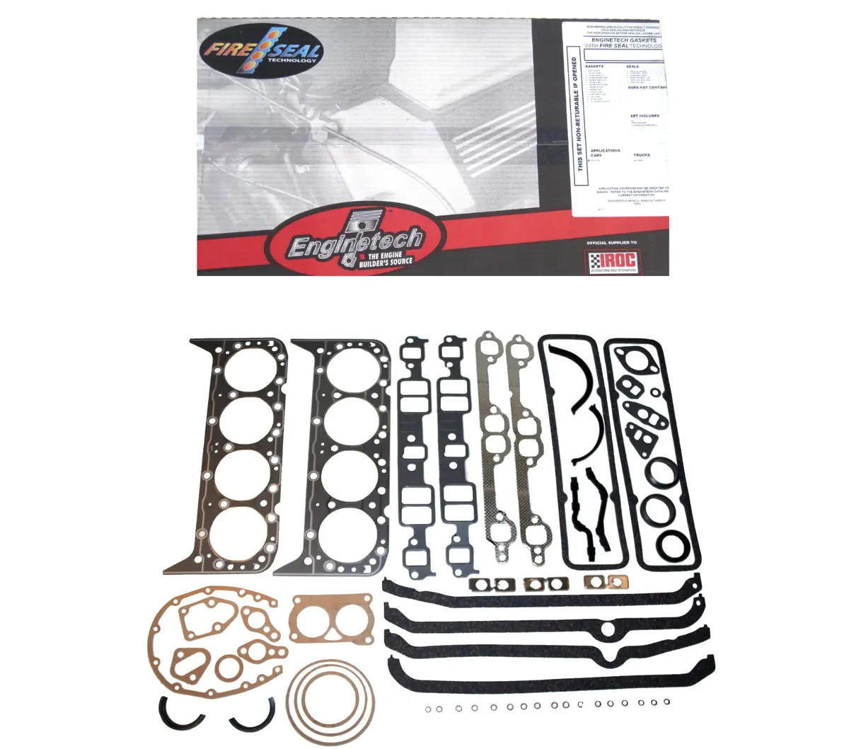 Enginetech C305-1 Engine Rebuild Overhaul Gasket Set For 1975-1985 Chevrolet Gmc 305 5.0L 1