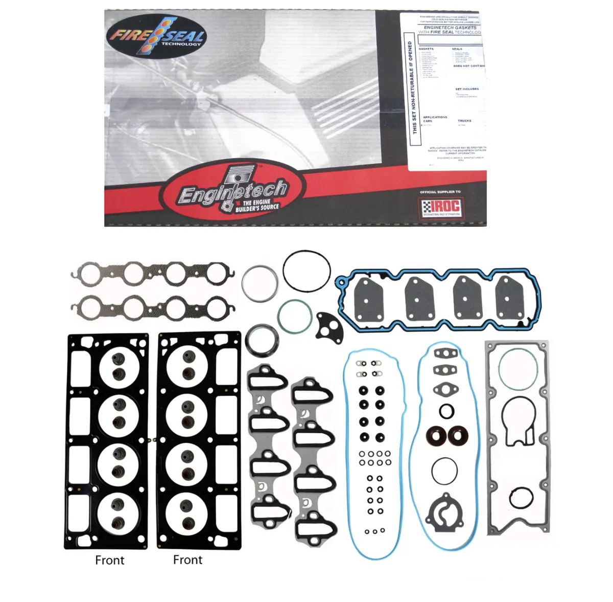 Enginetech C325hs-B Cylinder Head Gasket Set For Chevrolet Gen Iii Iv Ls Vortec 4.8L 5.3L 1