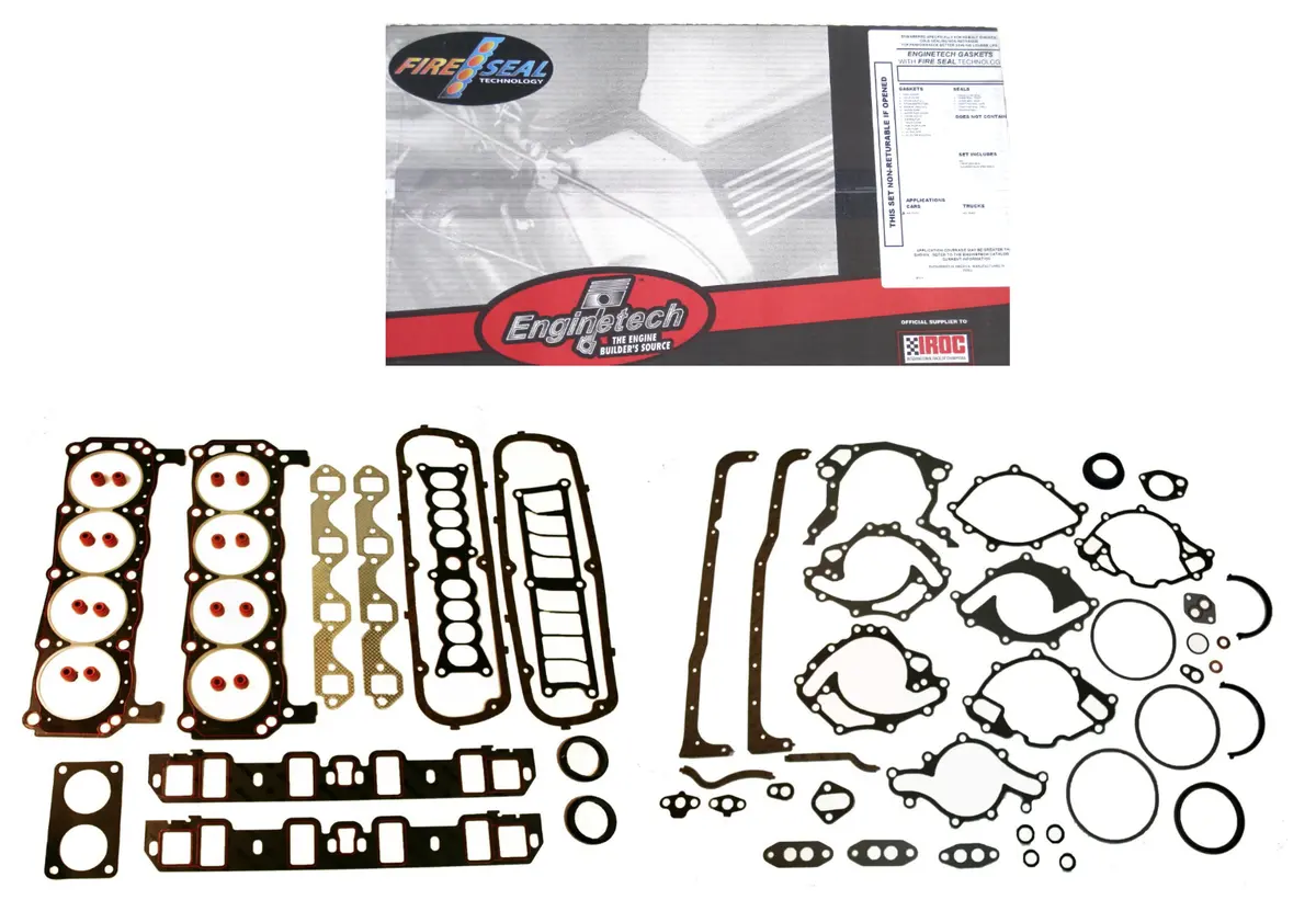Enginetech F302l-6 Engine Gasket Set For 1986-1995 Ford 302 5.0L Car Truck Mustang Ex. Cobra 1
