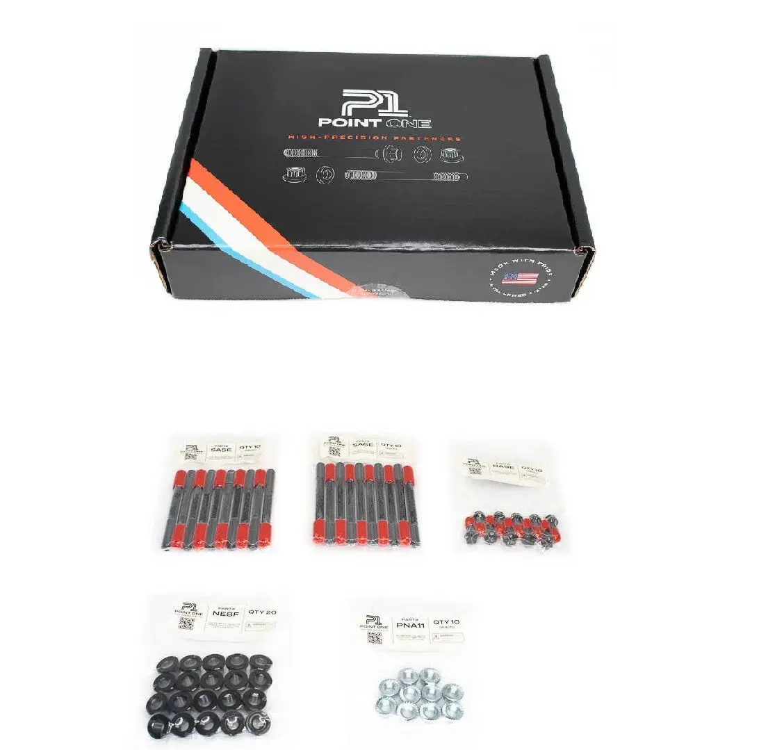 Point One P1 K003-M03e 8740 Main Stud Kit 12Pt For Chevrolet Gen Iii Iv Ls Ls1 Ls6 Ls 1