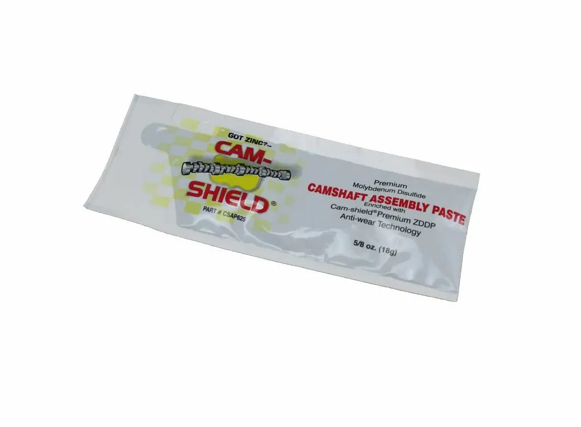 Cam Shield Zinc Zddp Assembly Lube Paste For Camshafts 5/8 Oz Pack 1