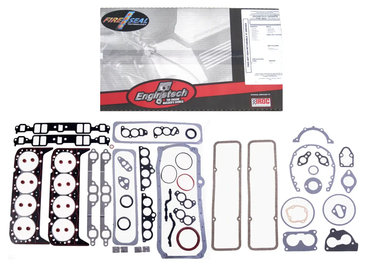 Enginetech C350lm-24 Engine Overhaul Gasket Set For 1986-1995 Chevrolet 5.7L 350 Truck 1