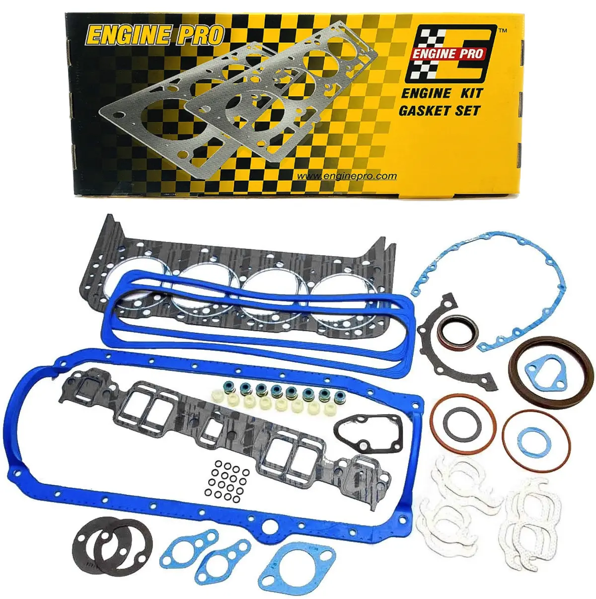 Engine Pro 30-1269 Full Engine Overhaul Gasket Set For 1987-1995 Chevrolet Sbc 350 5.7L Tbi 1