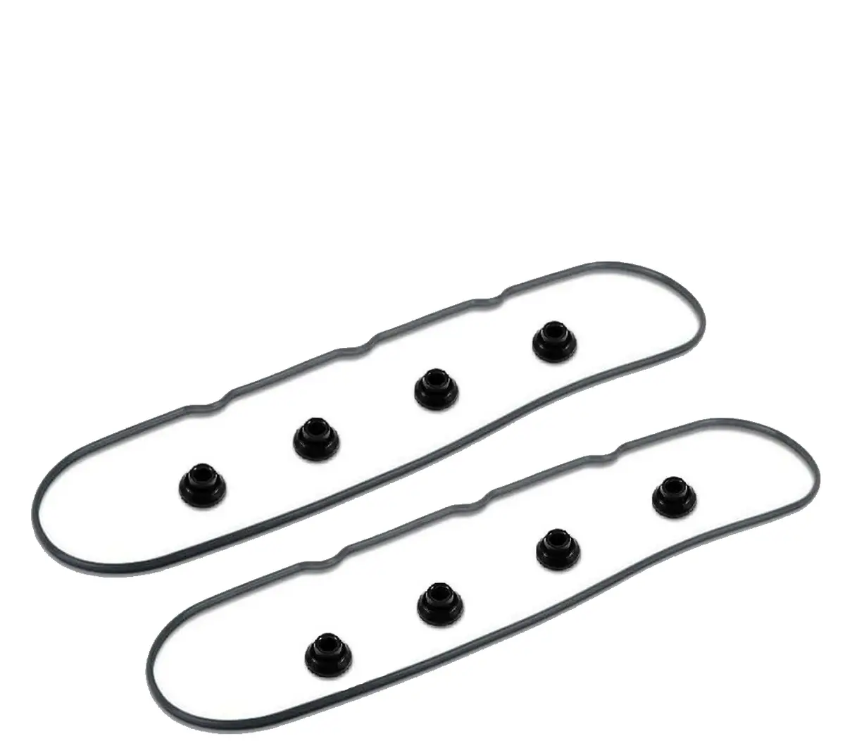 Ams Racing Valve Cover Gasket Set For Chevrolet Gm Ls Gen Iii Iv 4.8 5.3 6.0 6.2 1