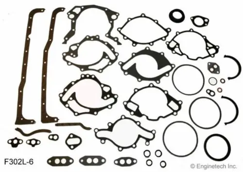 Enginetech Rcf302kp Engine Rebuild For 1987-1994 Ford Sbf 5.0L 302 Truck Efi Ex High Output 4