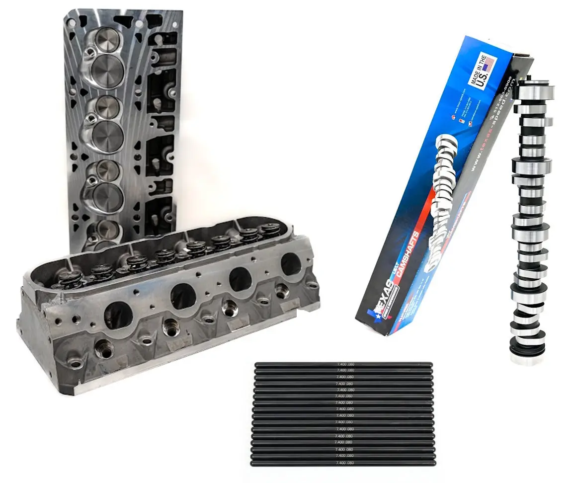 Texas Speed Brawler Heads & Camshaft Package For Gm Gen Iv Ls3 L99 L92 6.2L 1