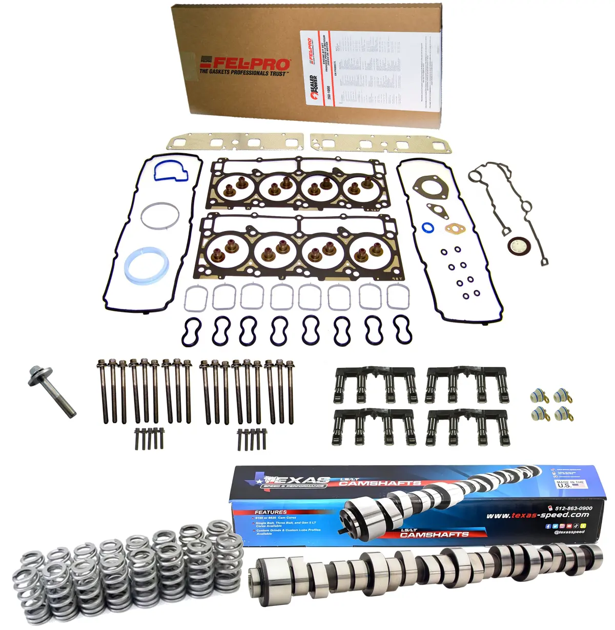 Performance Camshaft Kit W/ Texas Speed Cam For 2003-2008 Chrysler Dodge Jeep 5.7L Hemi Engines 1
