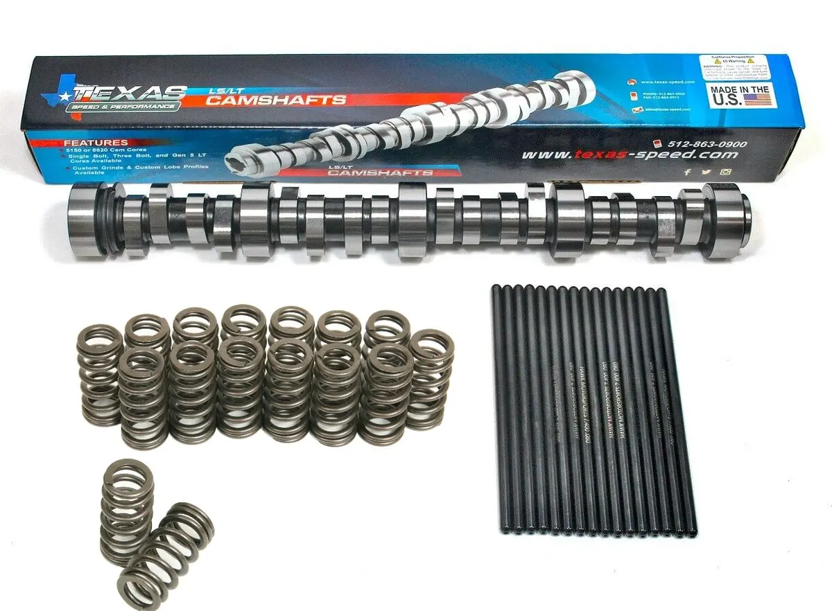 Texas Speed Tsp High Lift Turbo Camshaft Kit For Chevrolet Gen Iii 4.8L 5.3L Ls 1