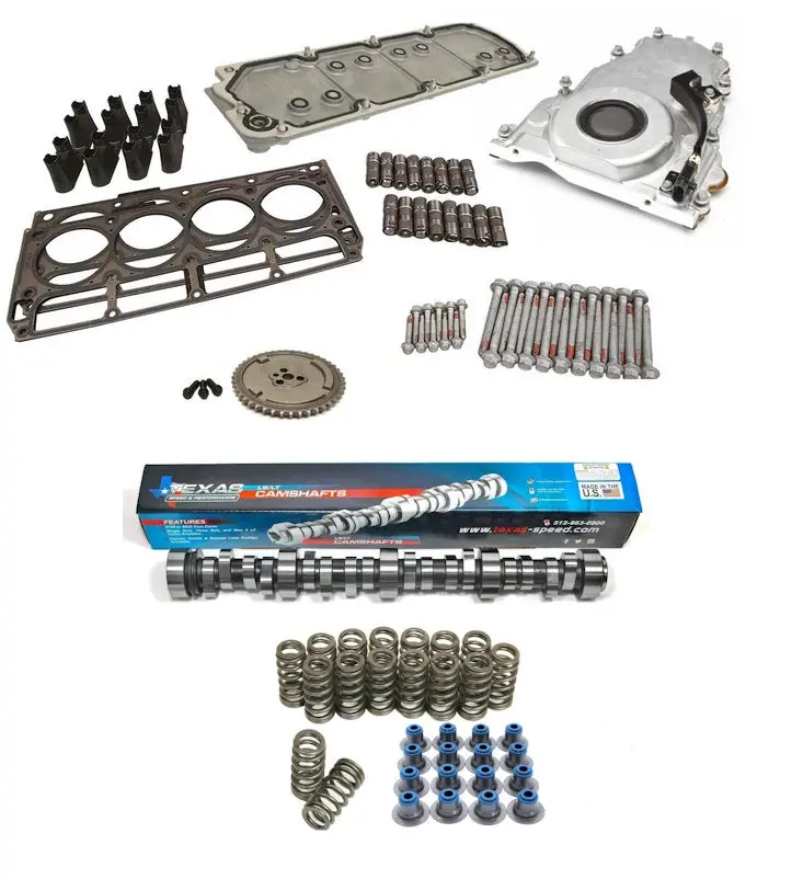 Performance Active Fuel Management Afm Dod Vvt Delete Kit W/ Texas Speed Camshaft For Chevrolet Ly6/L96/L76 6.0L Engines 1
