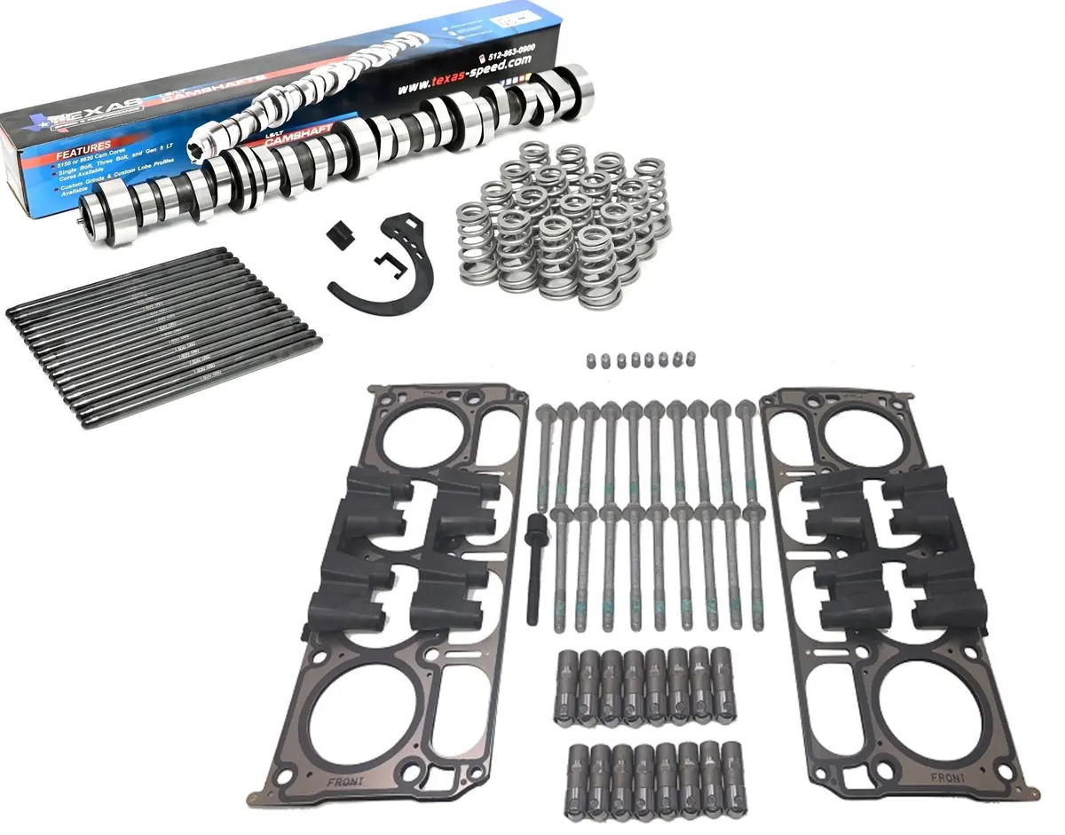 Performance Active Fuel Management Afm Dod Delete Kit W/ Texas Speed Low Lift Camshaft For 2014-2020 Gm Chevrolet Gen V L83 5.3L Engines 1