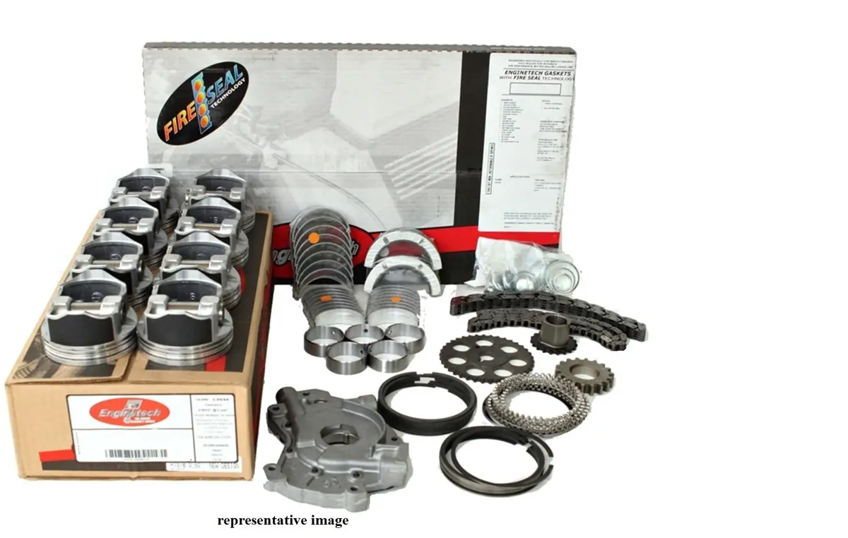 Enginetech Rcc346bp Engine Rebuild Overhaul Kit For 2002 Chevrolet 5.7L Ls1 Engines Vin "G" 1
