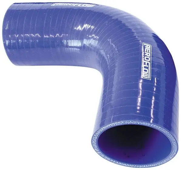 Af9003-350 Gloss Blue 90° Silicone Hose Elbow – 3.5" Id 1