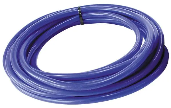 Af9031-038-50 Gloss Blue Silicone Vacuum Hose – 3/8" Id, 50-Foot Roll 1