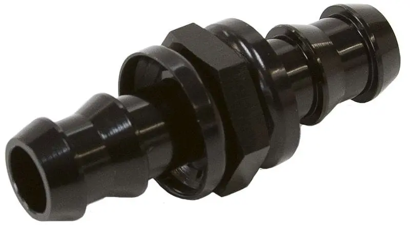 Earl'S Af410-12Blk -12 An Male-To-Male Barb Push-Lock Adapter – Black Anodized 1