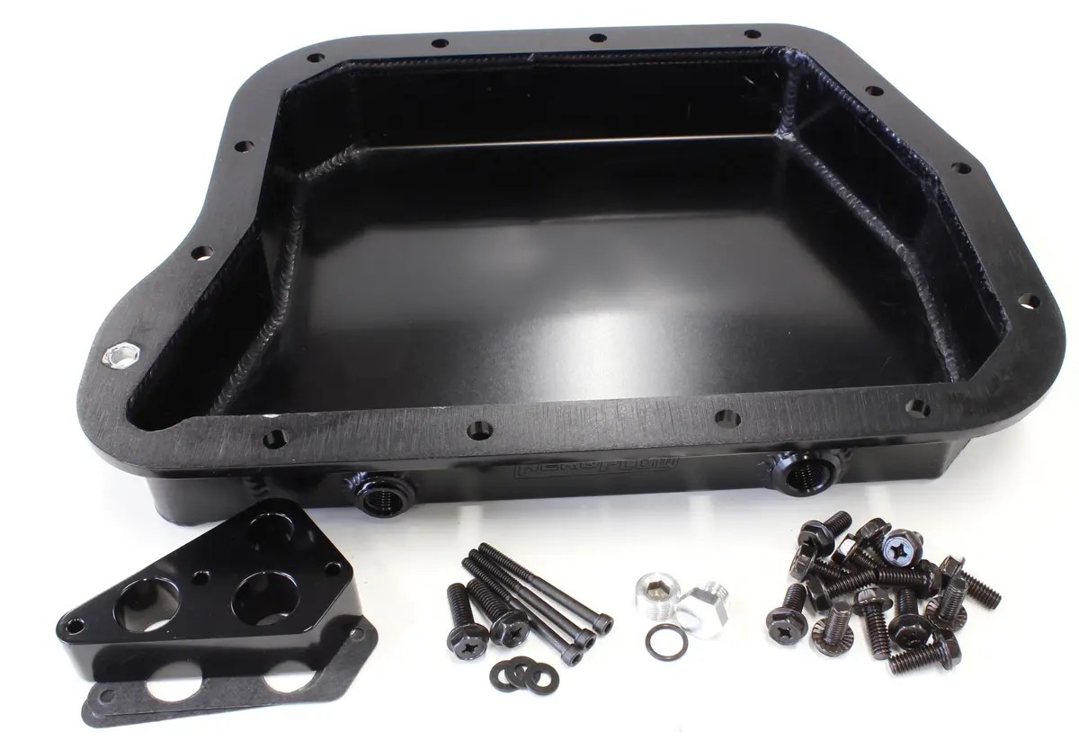 Chrysler Af72-3004Blk Fabricated Transmission Pan With Filter Extension 1