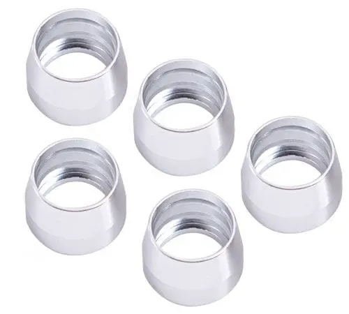 Anodized Aluminum Ptfe Hose Olive Inserts – -12An Size (5-Pack, Af299-12D) 1