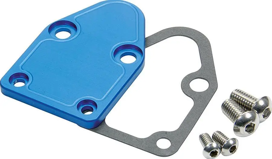 Allstar Performance Billet Aluminum Fuel Pump Block-Off Plate – All40300 1