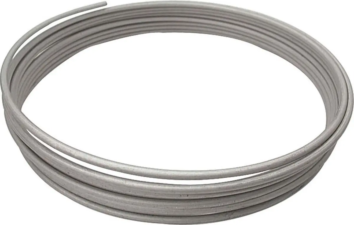 Allstar Performance Coiled Stainless Steel Tubing – 4' Length 1
