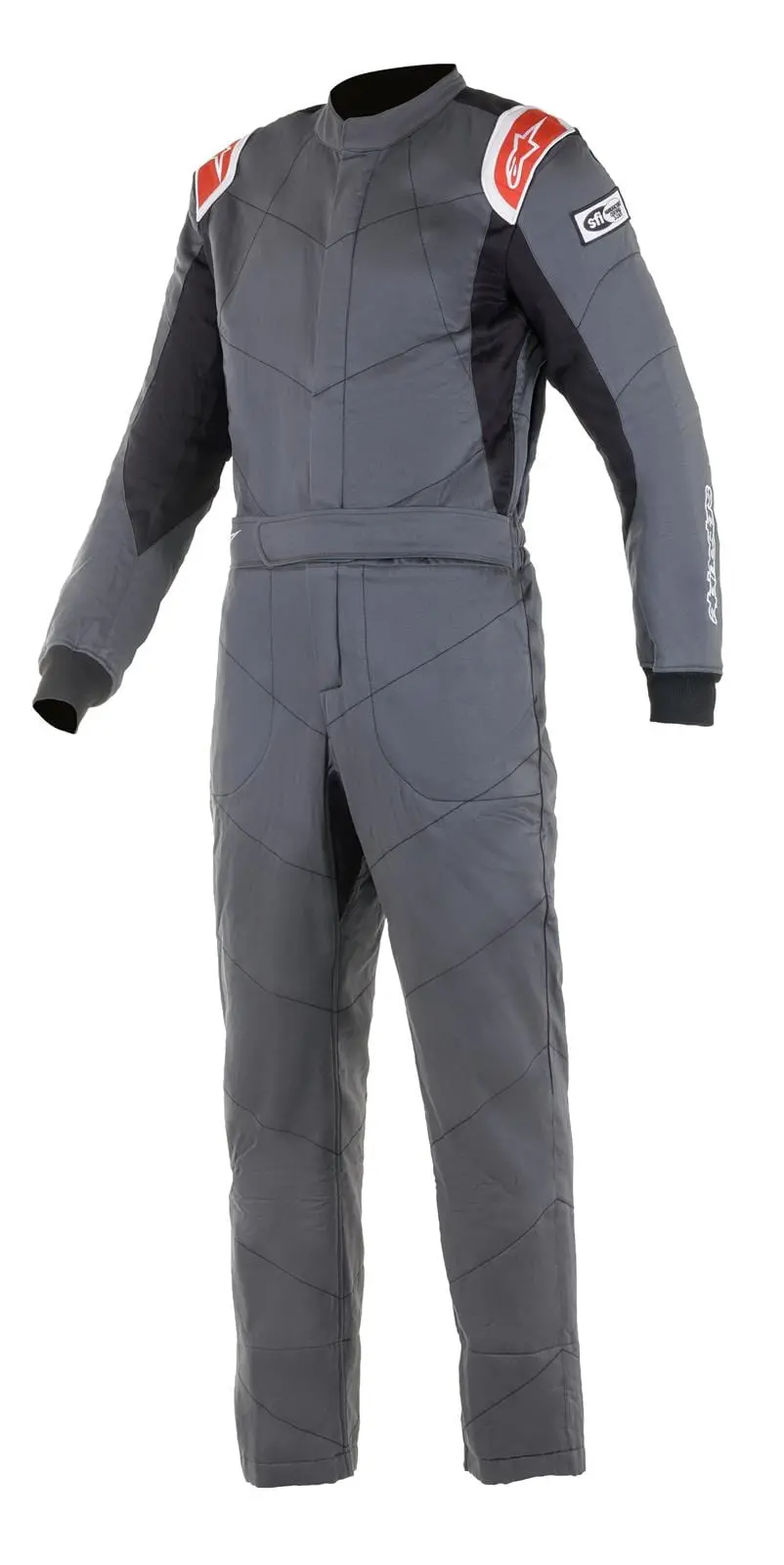 Alpinestars Knoxville V2 Race Suit – Size 66, Black/Red (Model 3355921-143-66) 1