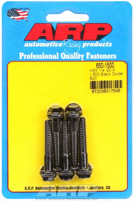 Arp 650-1500 Chromoly Steel Bolts For Critical Engine And Chassis Fastening 1