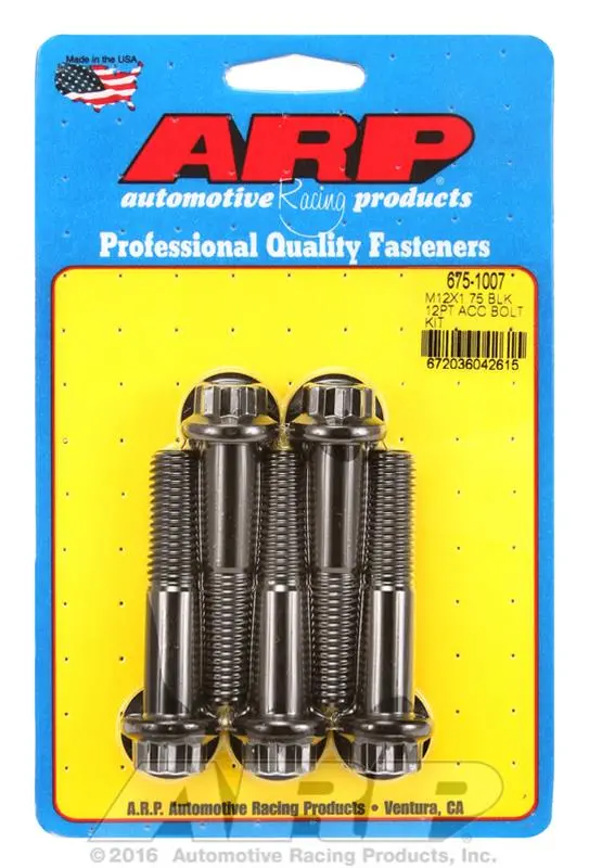Arp Chromoly Steel Bolts – High-Tensile 675-1007 Fastener Set 1