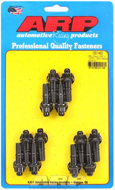 Arp 100-1402 Chromoly Header Stud Kit – Heat-Resistant Fastening System 1
