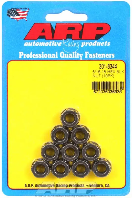 Arp Hex Nuts – High-Strength Fasteners (301-8344) 1