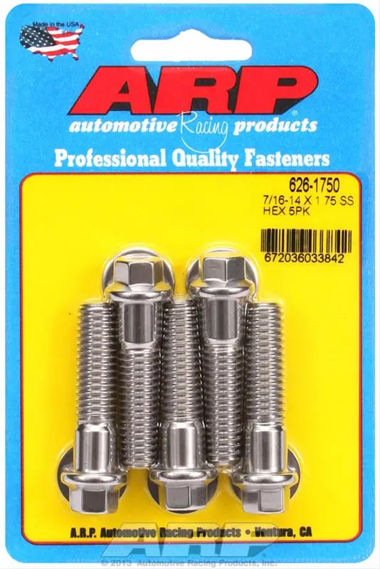 Arp Stainless Steel High-Strength Bolts – 626-1750 1