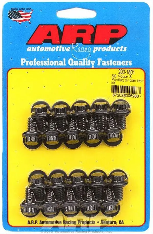 Oil Pan Bolt Kit – Ar200-1801 Replacement Hardware 1