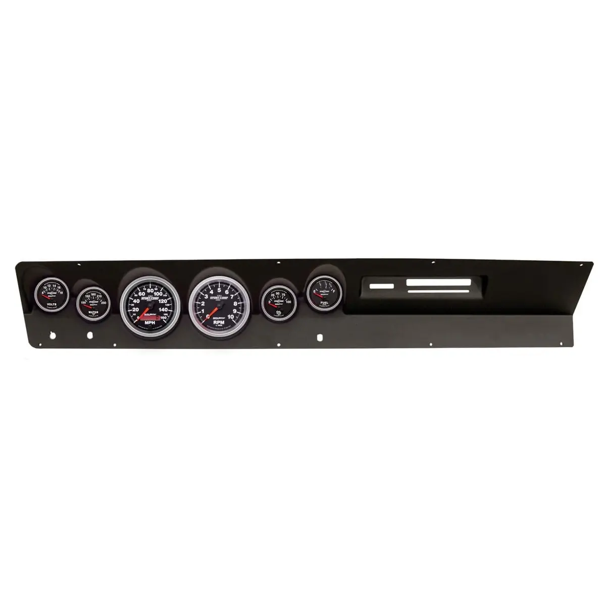 Autometer Sport-Comp Ii Digital Instrument Cluster – 12-Piece Gauge Set With Modern Led Display 1