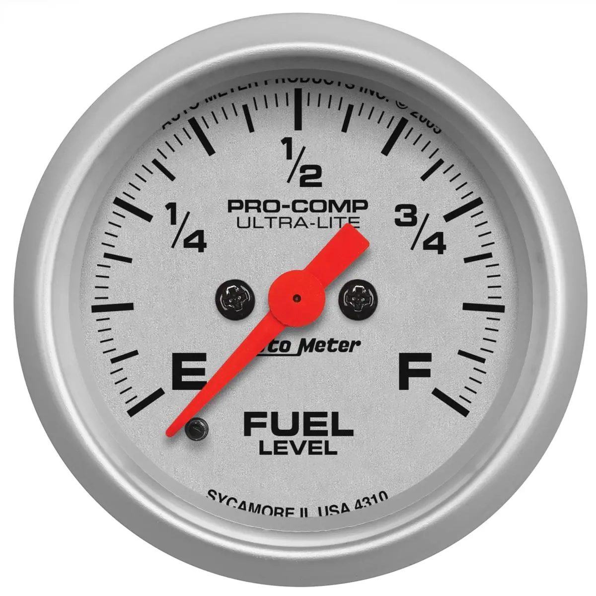 Autometer 4310 Ultra-Lite Analog Gauge – 2-1/16" Diameter, Led Backlit 1