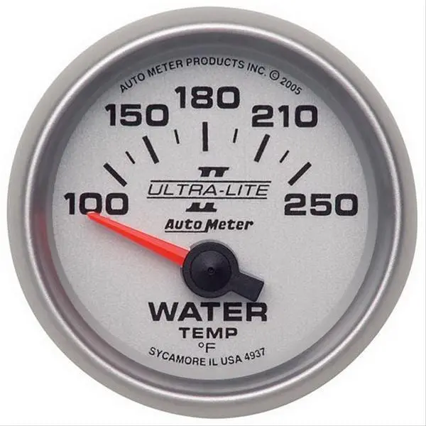 Autometer Ultra-Lite Ii Analog Gauge Kit – 2-1/16" Diameter, Model 4937 1
