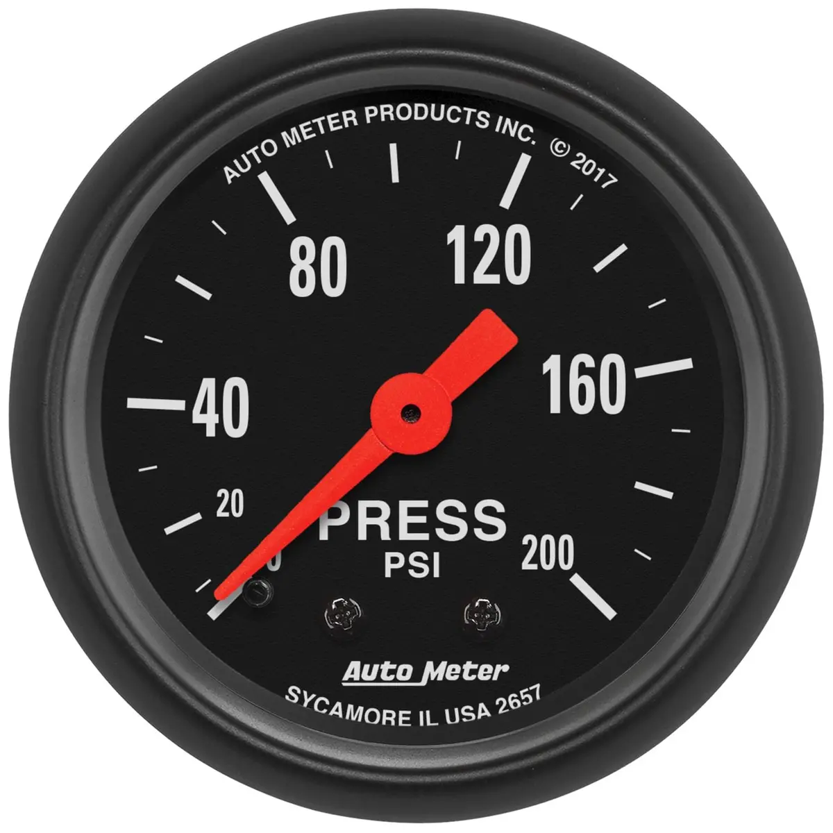Autometer 2657 Z-Series Analog Mechanical Gauge 1