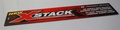 Bell Racing X Stack Tear-Off Lens Sheets For Racing Optics – 10206C 1