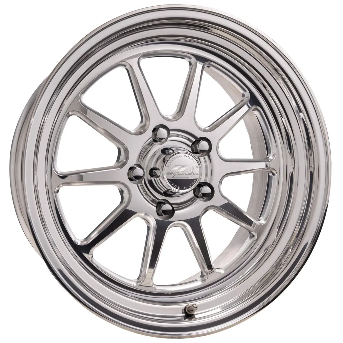 Billet Specialties Amc33 Malibu Wheel – Polished Finish, Custom Configurable (Amc33290) 1
