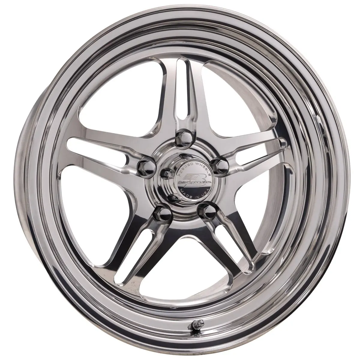 Billet Specialties Amc45 Lonestar Polished Custom Wheel Set – 17X8.5, 5X4.75 Bolt Pattern 1
