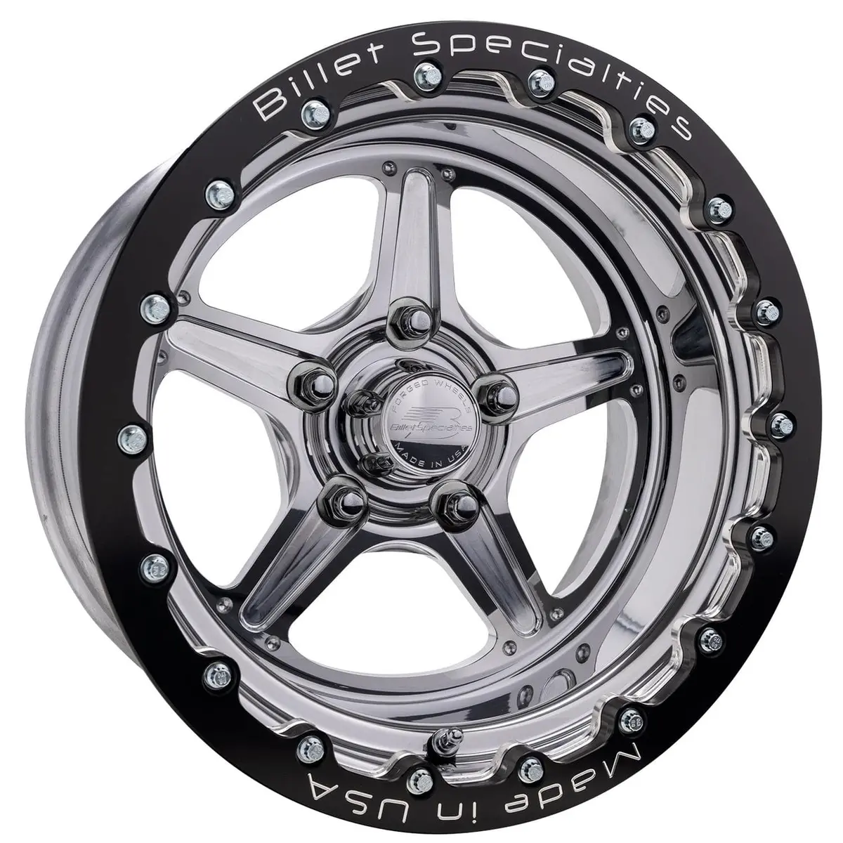 Billet Specialties Street Lite Polished Single Beadlock Wheel – Rsb23512L7365 1