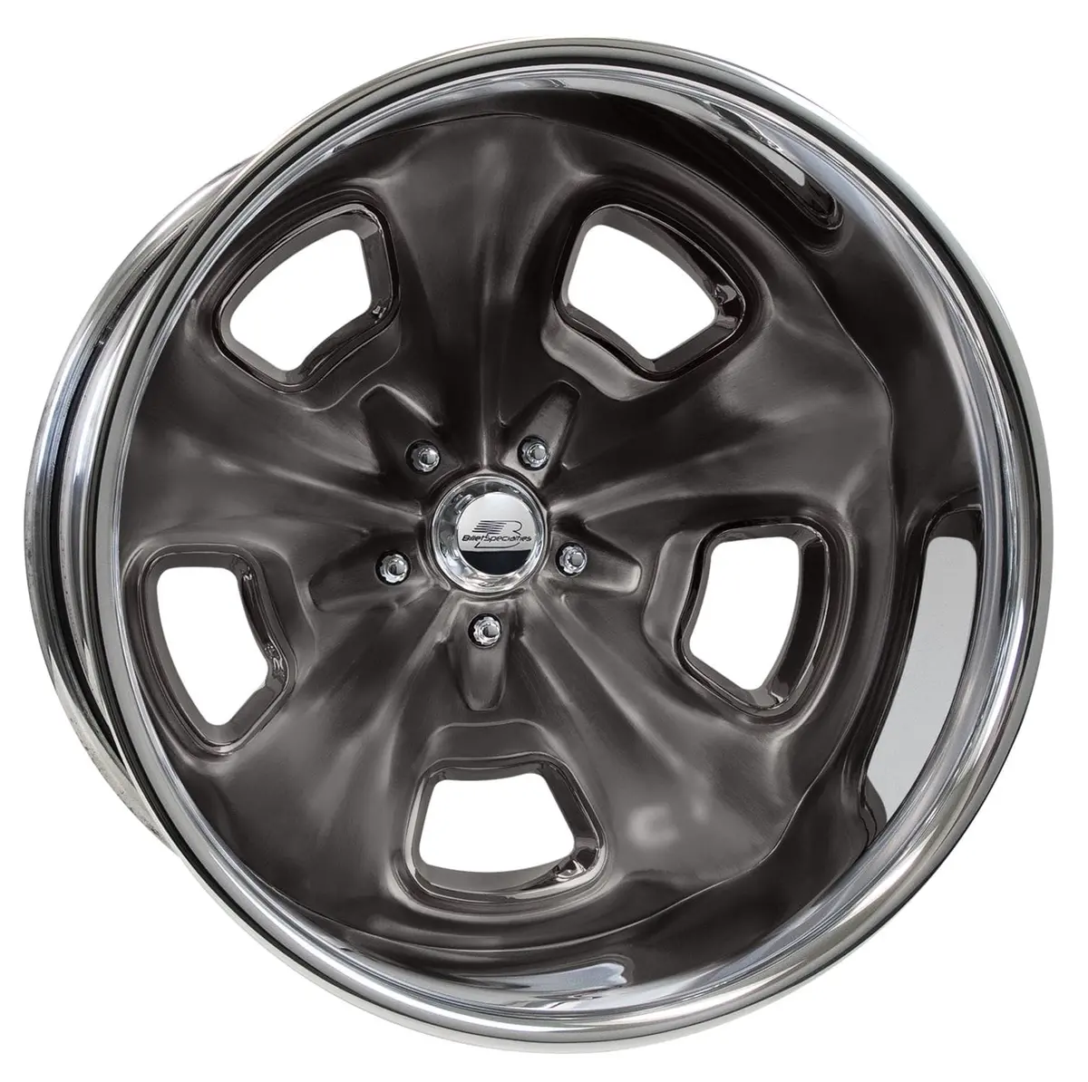 Billet Specialties Vdr88S222 Vintage Series Crossover Extreme Smoke Wheel – Custom Order, 18X8.5" With 5X120Mm Pcd 1