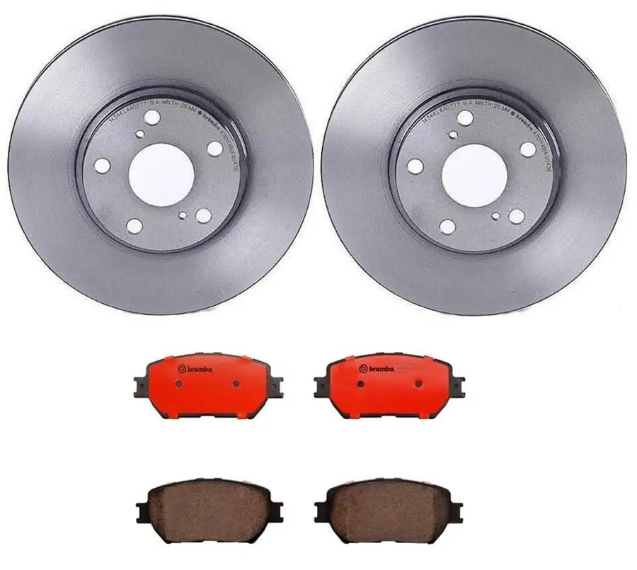 Brembo Kt00092 Brake Pad And Rotor Combo Kit 1