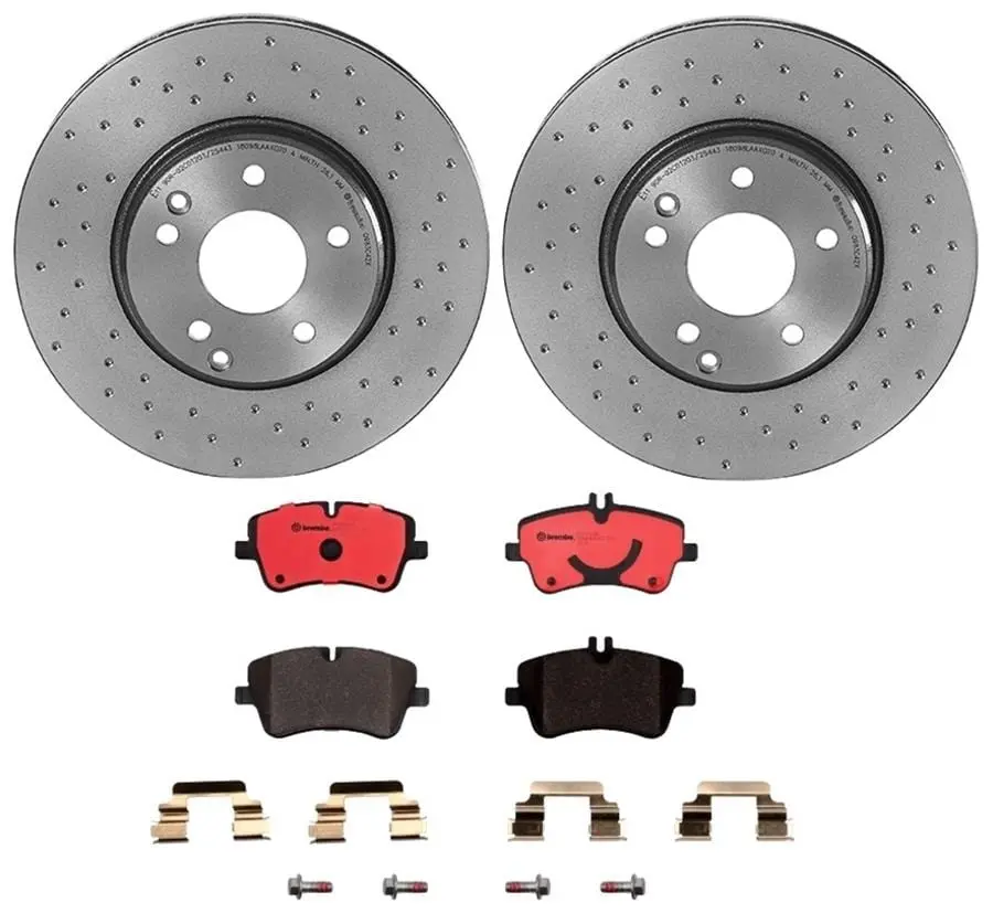 Brembo Ktx0030 Performance Brake Kit With Rotors 1