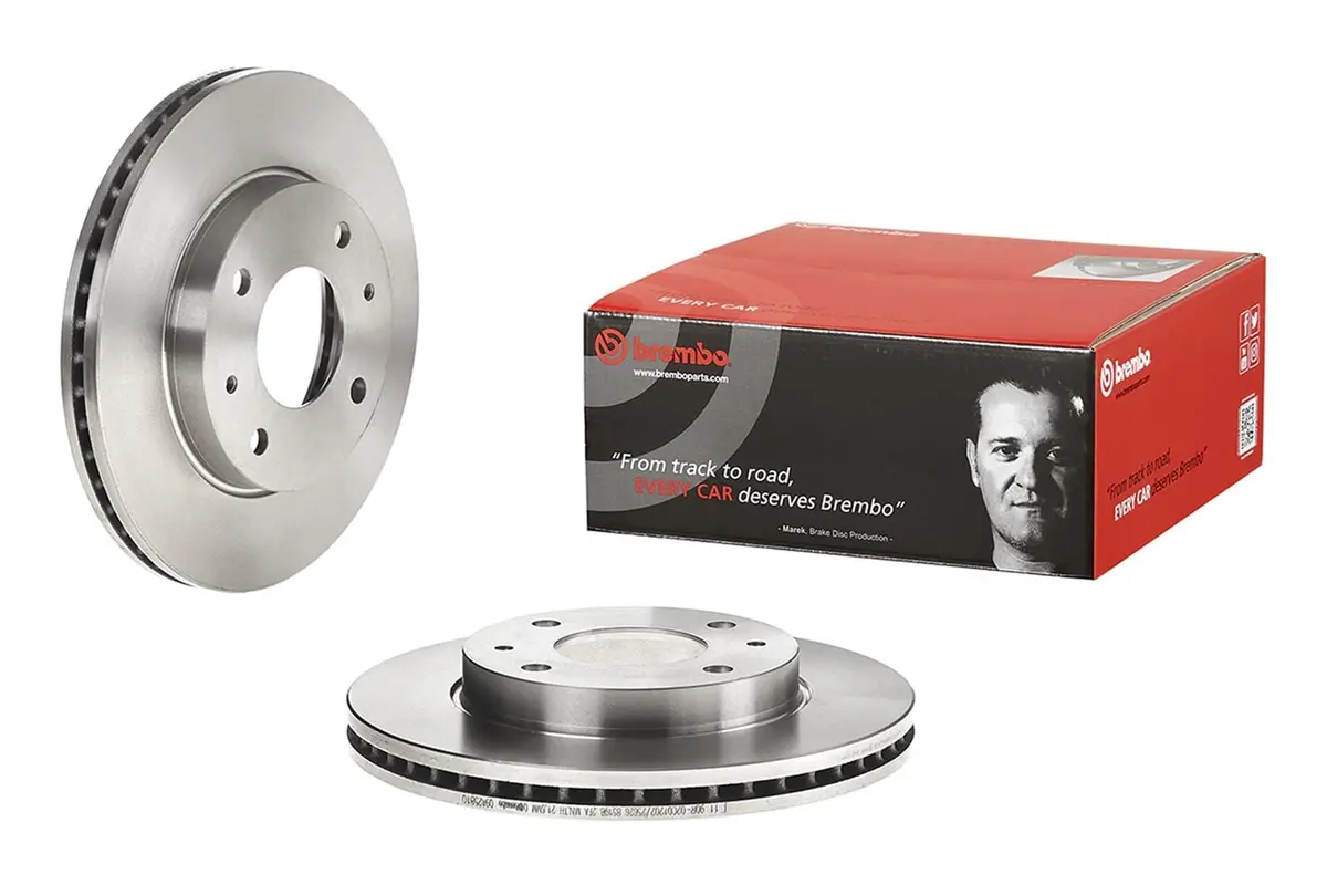 Brembo Uv-Resistant Premium Brake Rotors – Oe-Style 09.A258.10 1