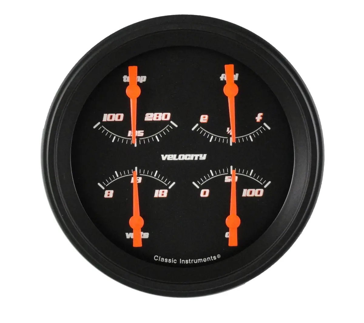 Classic Instruments Vs75Bblf Velocity Series Gauge Cluster 1