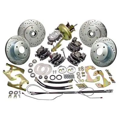 Classic Performance Chevy Disc Brake Conversion Kit – Midsize Stock Spindle (6872Frbk-S) 1