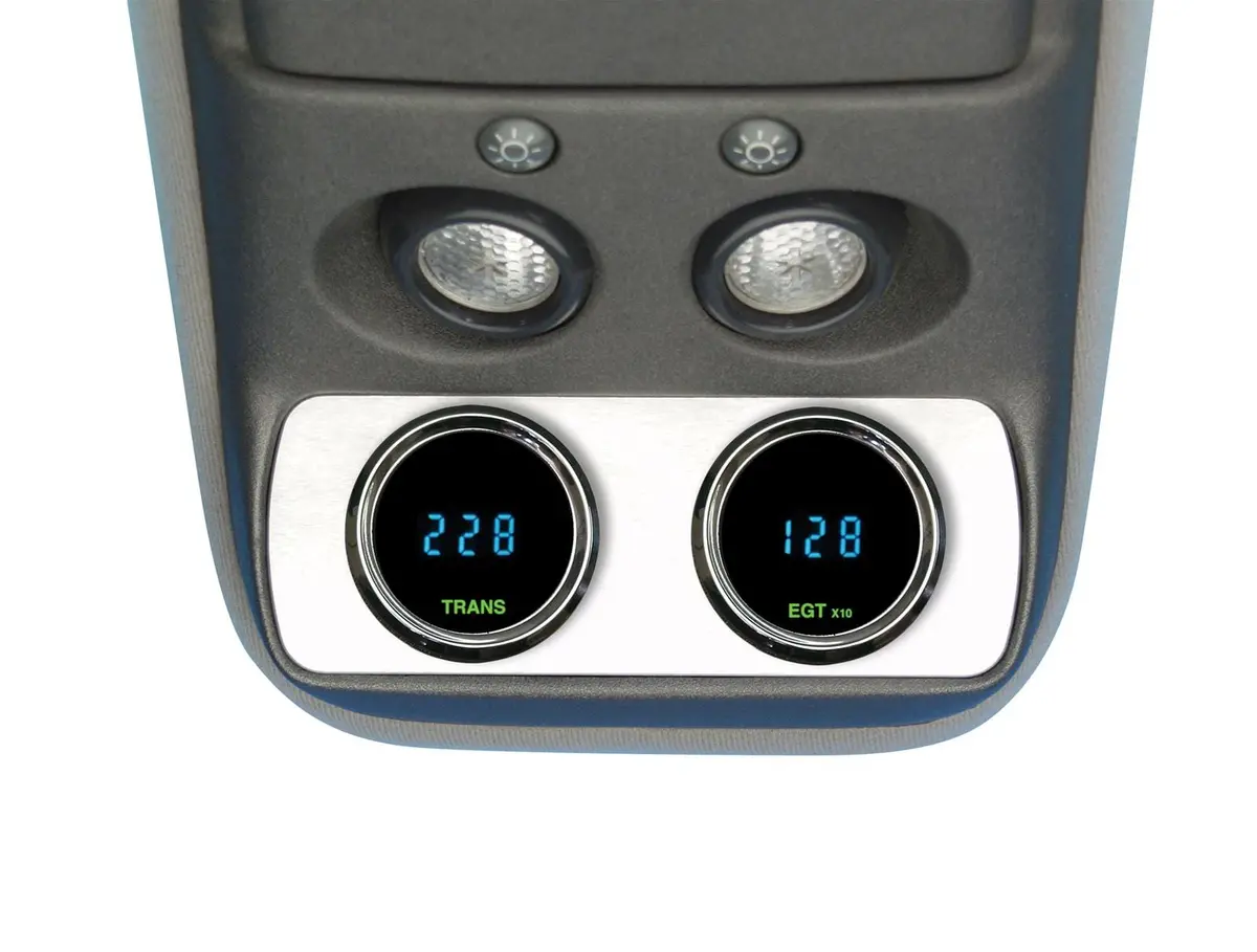 Dakota Digital Ohc2-Series Gauge Mount Panel – Universal Dash Insert For Classic & Modern Instrumentation (Ohc2-95C-Pu) 1